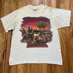 Vintage Disney animal kingdom t shirt